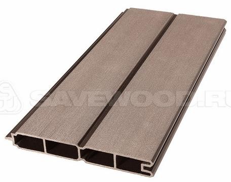Заборный профиль из ДПК Savewood SW Agger матовый терракот купить в Новой Ладоге