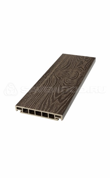 Террасная доска из ДПК SW Salix (S) (T) темно-коричневый купить в Новой Ладоге