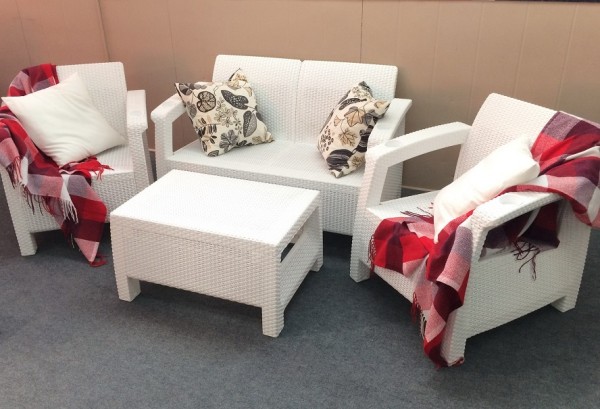 Комплект Yalta Terrace Set белый купить в Новой Ладоге
