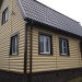 Сайдинг "blockhouse" под бревно, Престиж ВН-01, золотистый купить в Новой Ладоге