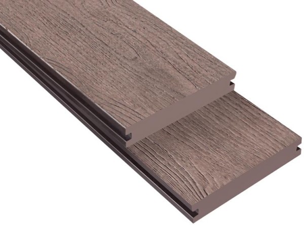 Террасная доска ДПК Outdoor 3D полнотелая NEVADA/CALIFORNIA BROWN коричневая микс купить в Новой Ладоге