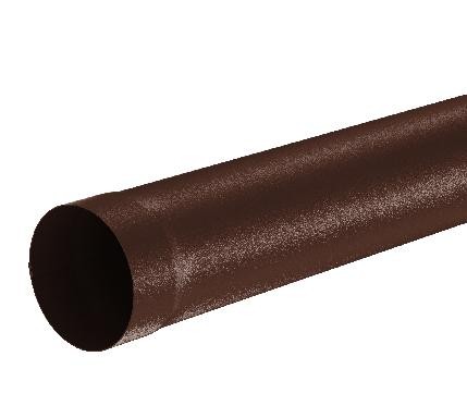 Водосток Aquasistem, Система 150/100 - Труба водосточная 3.00м RAL 8017 Коричневый matt купить в Новой Ладоге