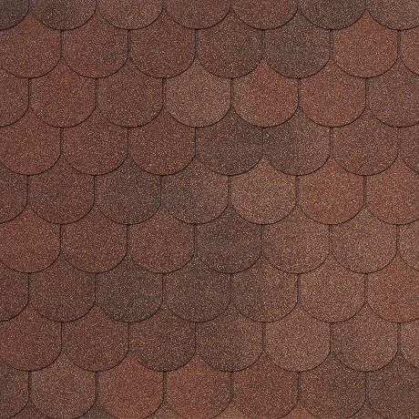Гибкая черепица Tegola ASSISI terracotta 420 купить в Новой Ладоге