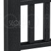 Комплект крышка/юбка для столба SEQUOIA BLACK купить в Новой Ладоге
