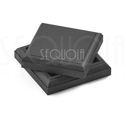 Комплект крышка/юбка для столба SEQUOIA GRAY купить в Новой Ладоге