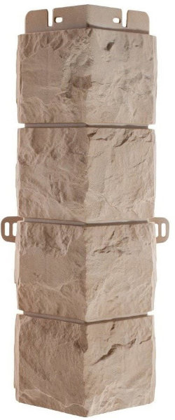 Фасадная панель Наружный угол фагот (талдомский), 0,45 х 0,13м (н) купить в Новой Ладоге