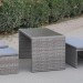 Диван-Трансформер AFINA плетеный из иск. ротанга S330G-W78 Grey купить в Новой Ладоге