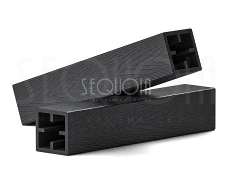 Столб SEQUOIA Evolution 3D WOOD BLACK купить в Новой Ладоге