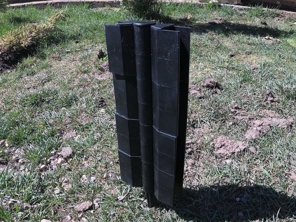 Угловой элемент поворотный, пластиковый от 60° до 300° для доски 300х30 мм из ДПК чёрный Holzhof купить в Новой Ладоге