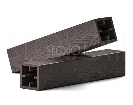 Столб SEQUOIA Evolution 3D WOOD BROWN купить в Новой Ладоге