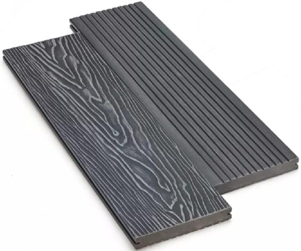 Террасная доска ДПК Deckart Monolit 3D Графит купить в Новой Ладоге