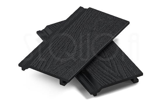 Доска фасадная ДПК 3D SEQUOIA Evolution WOOD BLACK купить в Новой Ладоге