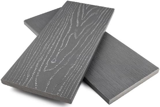 Заборная доска ДПК полнотелая NanoWood Серый купить в Новой Ладоге