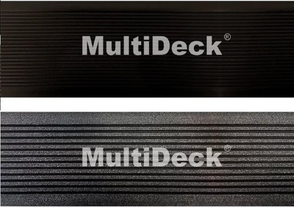 Террасная доска из ДПК MultiDeck  Черный бархат купить в Новой Ладоге