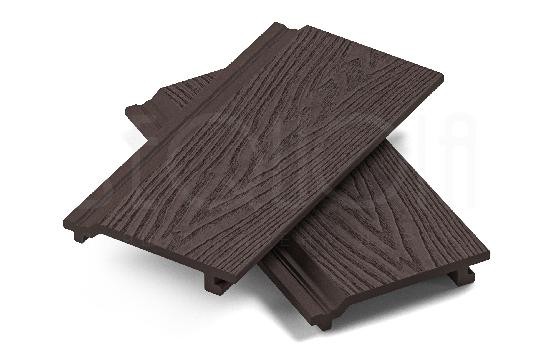 Доска фасадная ДПК 3D SEQUOIA Evolution WOOD BROWN купить в Новой Ладоге