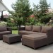 Комплект мебели AFINA плетеной из иск. ротанга YR821A Brown/Beige купить в Новой Ладоге