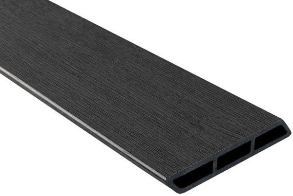 Доска Ромбус 3D ДПК Outdoor STORM BLACK черная купить в Новой Ладоге
