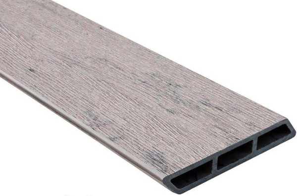 Доска Ромбус 3D ДПК Outdoor STORM GREY серая микс купить в Новой Ладоге