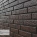 Фасадная панель Ю-Пласт Стоун Хаус Кирпич Коричневый купить в Новой Ладоге