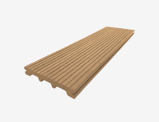 Террасная доска из ДПК RusDecking Unodeck Titanio - Орех купить в Новой Ладоге