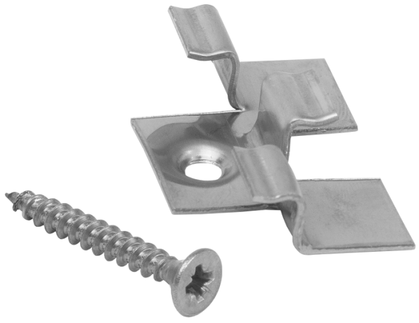 Клипса с саморезом,Grinder бесшовный монтаж 2 mm купить в Новой Ладоге