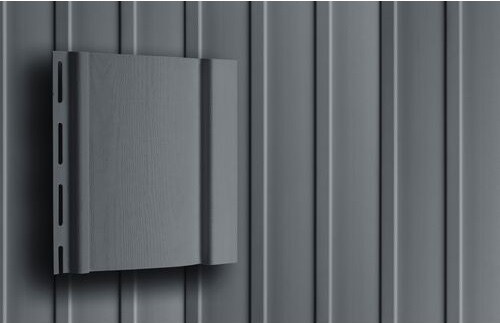 Сайдинг Вертикальный Grand Line Acryl Графит купить в Новой Ладоге
