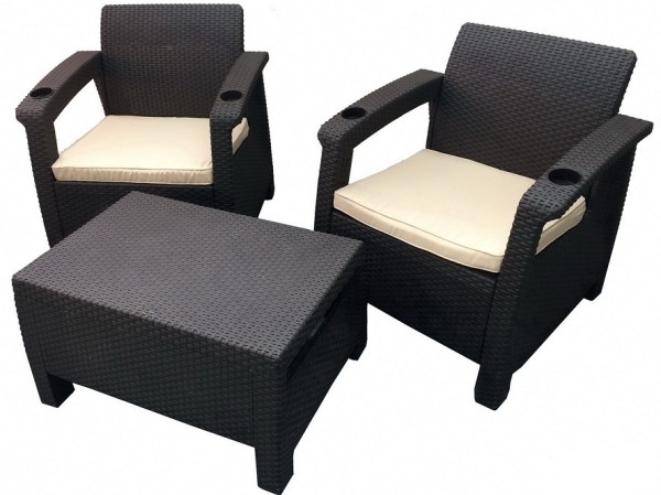 Комплект Yalta Balcony Set венге купить в Новой Ладоге