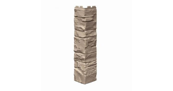 Угол наружный VOX Solid Stone Lazio камень светлая глина купить в Новой Ладоге
