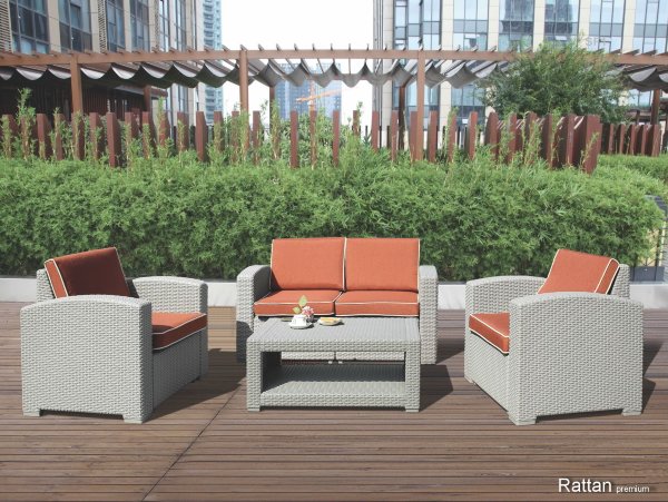 Уличные диваны и кресла коллекции Rattan Premium 4 купить в Новой Ладоге