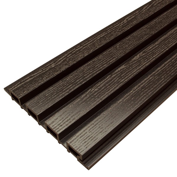 Фасадная доска из ДПК Faynag Wood Рейка Венге купить в Новой Ладоге