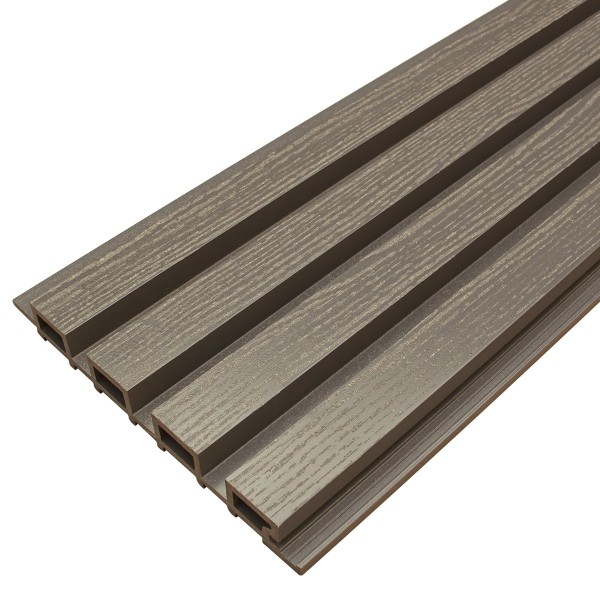 Фасадная доска из ДПК Faynag Wood Рейка Графит купить в Новой Ладоге