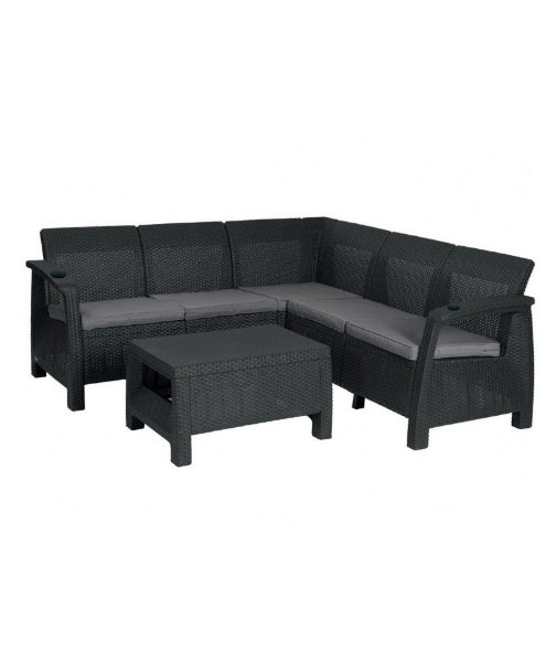 Угловой диван  Yalta Corner Set (столик в комплект не входит) купить в Новой Ладоге
