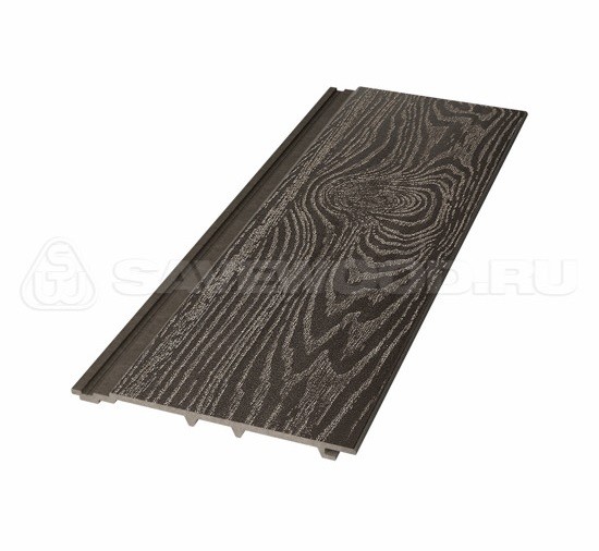 Сайдинг из дпк savewood sw-cedrus тангенциальный распил темно-коричневый купить в Новой Ладоге