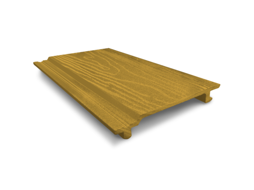 Фасадная панель  из ДПК ECODECKING Желтый купить в Новой Ладоге