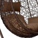 Кресло Подвесное из искусственного ротанга AFM-168A-L Brown купить в Новой Ладоге