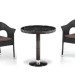 Комплект плетеной мебели AFINA из иск. ротанга T601/Y79A-W53 Brown 2Pcs купить в Новой Ладоге