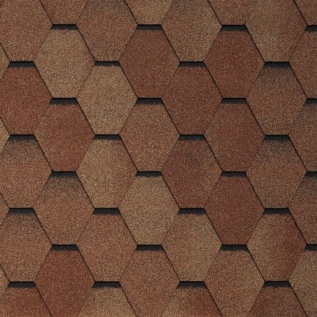 Гибкая черепица Tegola VENETO terracotta 206 купить в Новой Ладоге
