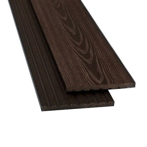 Заборная доска  из ДПК  ECODECKING Кофе купить в Новой Ладоге