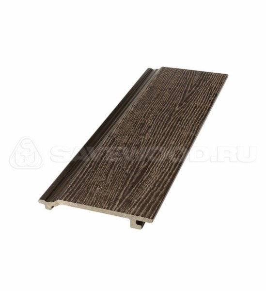 Сайдинг из дпк savewood sw-sorbus радиальный распил темно-коричневый купить в Новой Ладоге