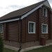 Сайдинг "blockhouse" под бревно, Акриловый Премиум ВН-01, орех тёмный купить в Новой Ладоге