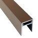 П-профиль Алюминиевый EasyDecking 35x25 Венге купить в Новой Ладоге