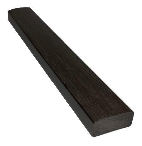 Лавочный брус Ecodecking Некст полнотелый брашированный 70х35 венге купить в Новой Ладоге