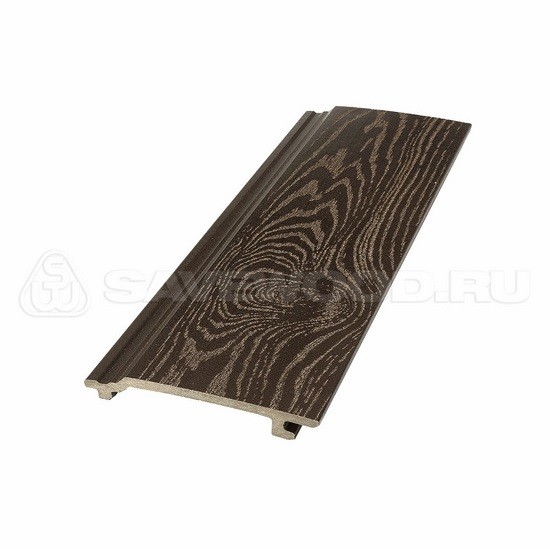 Сайдинг из дпк savewood sw-sorbus тангенциальный распил темно-коричневый купить в Новой Ладоге