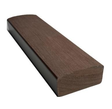 Лавочный брус Ecodecking Некст полнотелый брашированный 70х35 шоколад купить в Новой Ладоге