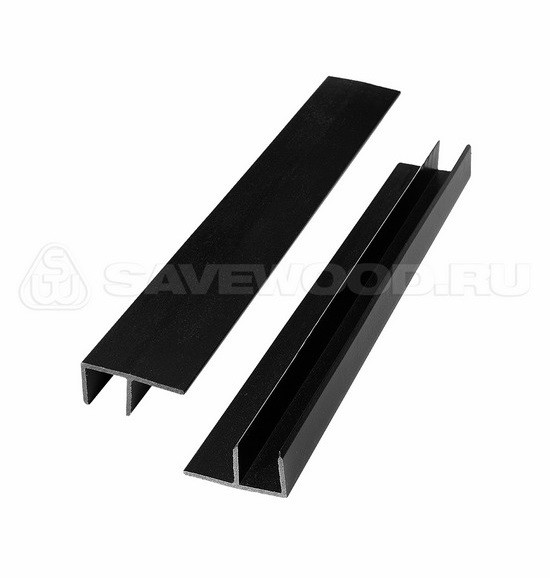 F-профиль ДПК Savewood – Чёрный купить в Новой Ладоге