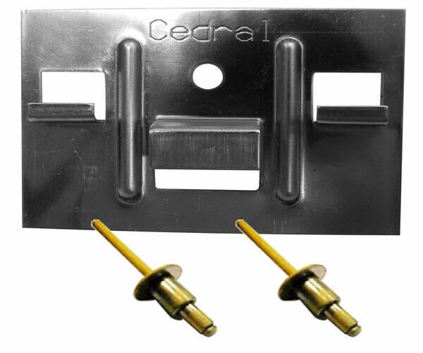 КЛЯММЕР + ЗАКЛЁПКА ДЛЯ CEDRAL CLICK 250 ШТ купить в Новой Ладоге
