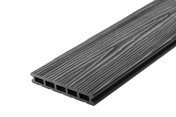 Террасная доска из ДПК RusDecking Unodeck Mogano - Графит купить в Новой Ладоге