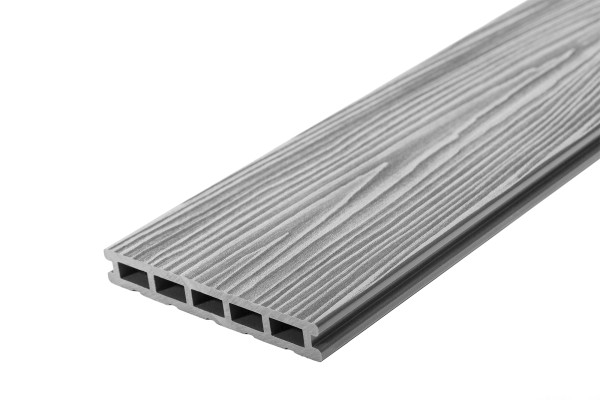 Террасная доска из ДПК RusDecking Unodeck Mogano - Серый купить в Новой Ладоге