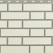 Фасадная панель Альта-Профиль, Кирпич Клинкерный, Белый купить в Новой Ладоге