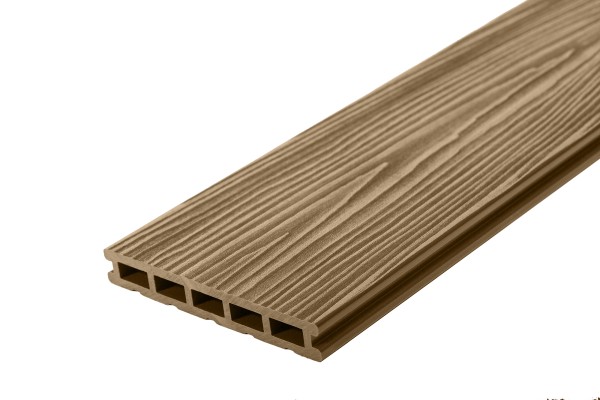 Террасная доска из ДПК RusDecking Unodeck Mogano - Орех купить в Новой Ладоге